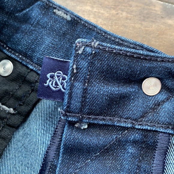 Rock & Republic Blue Sienna Straight Leg Jeans Size 29 - Picture 12 of 13